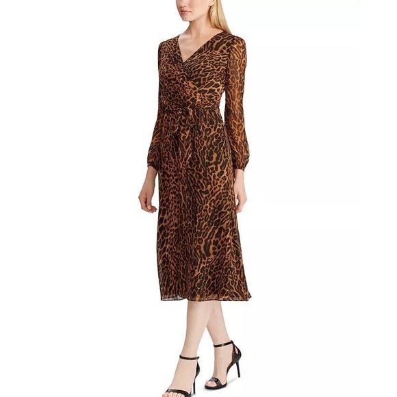 Ralph Lauren Dresses & Skirts - NWOT Ralph Lauren Leopard Dress (lined)